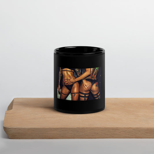 Fuel Girls Black Glossy Mug