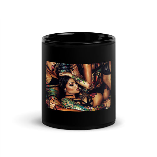 Fuel Girls Black Glossy Mug