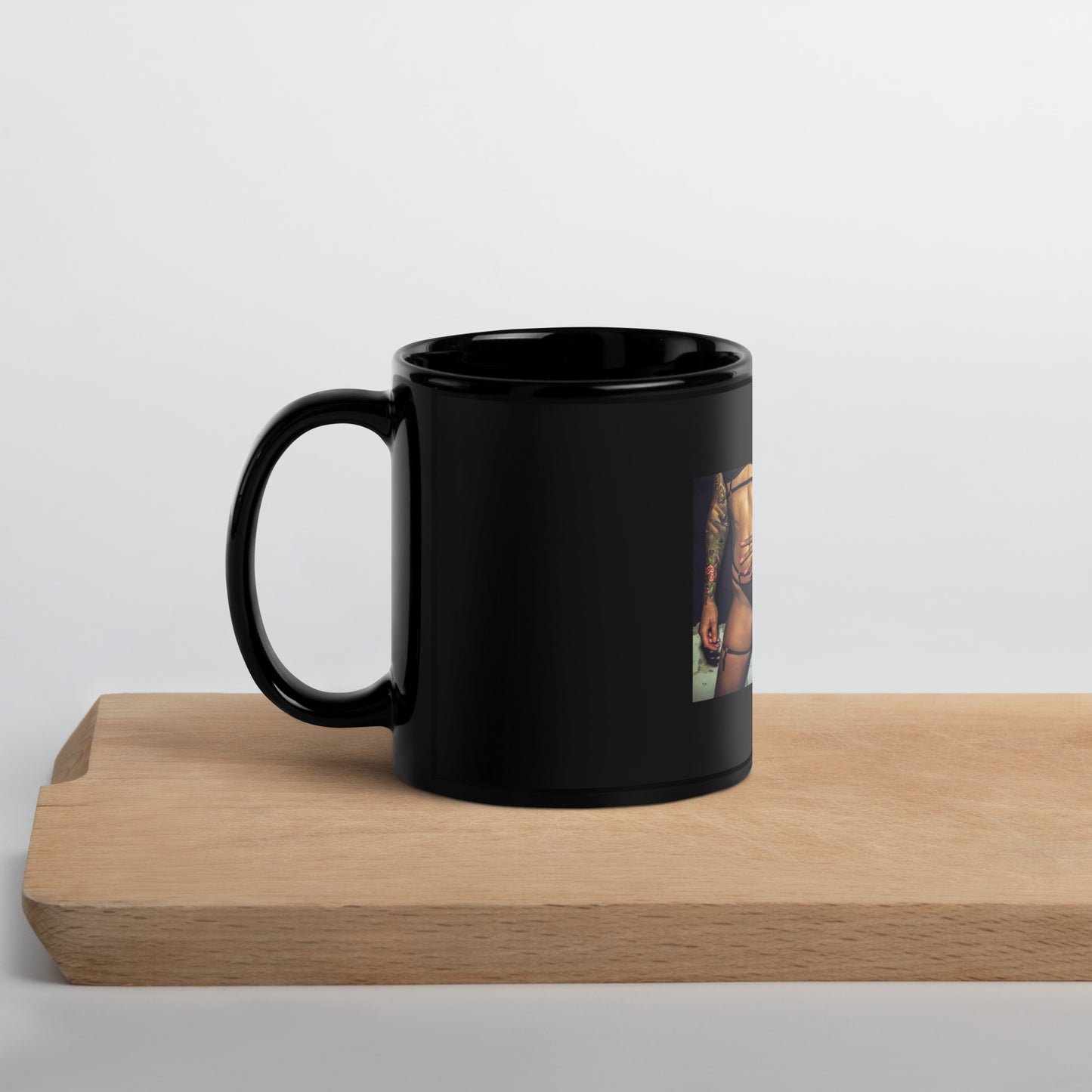 Fuel Girls Black Glossy Mug