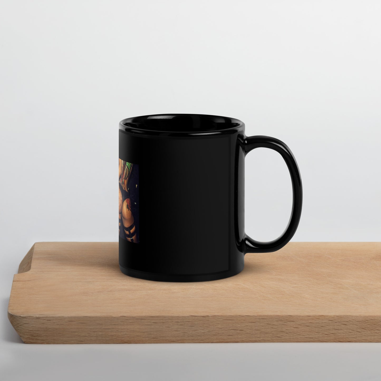 Fuel Girls Black Glossy Mug