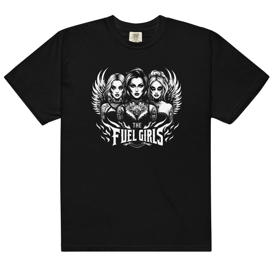 Fuel Girls, Unisex Garment-Dyed Heavyweight T-shirt