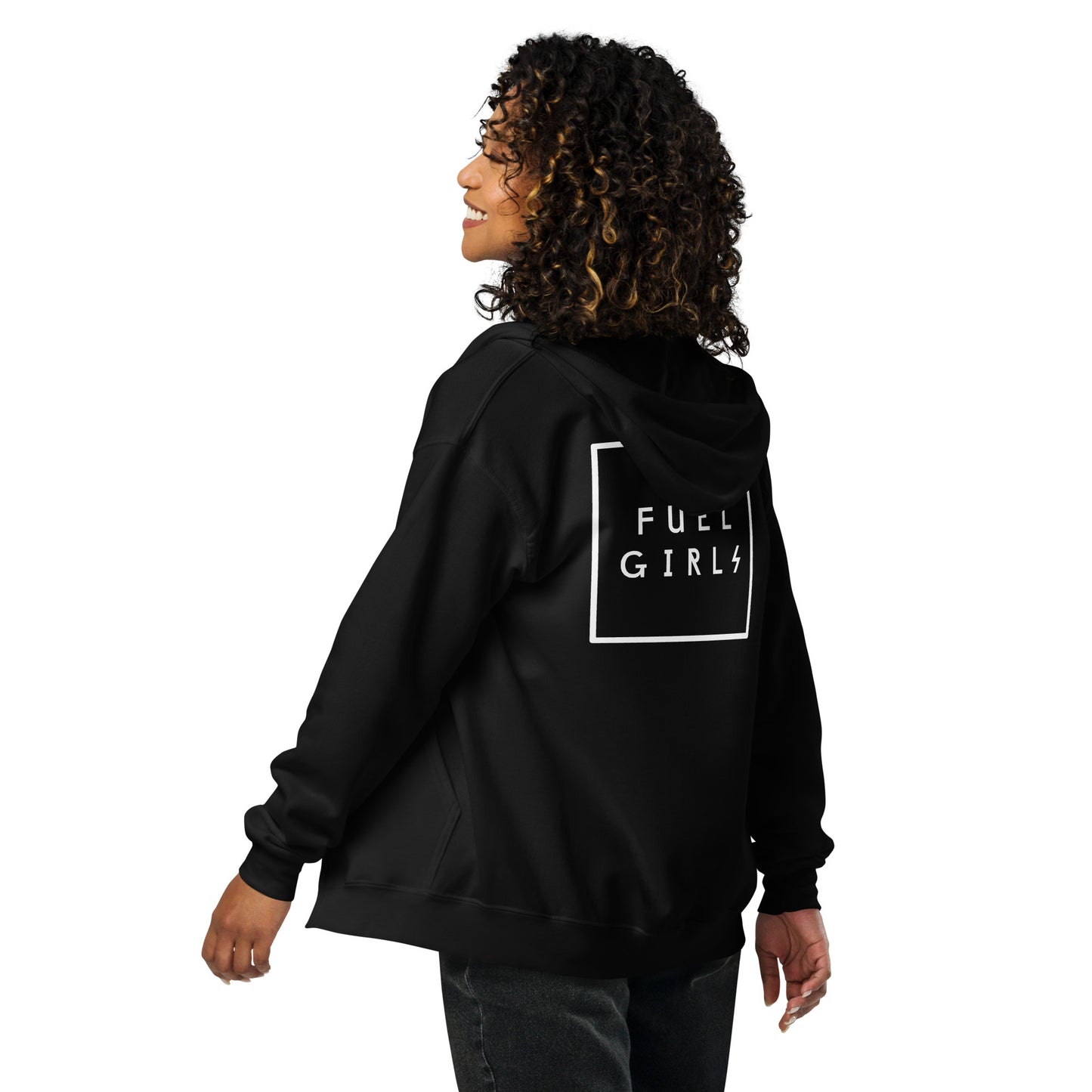 Fuel Girls, Unisex Heavy Blend Zip Hoodie